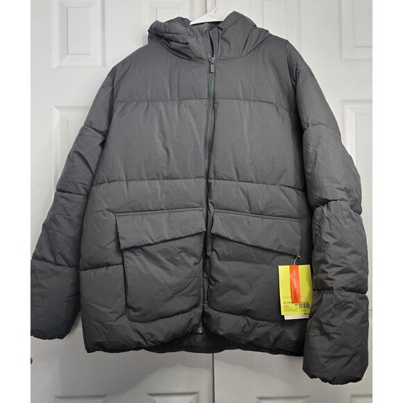 All in Motion Men's Gray Puffer Winter Jacket- Size 2XL - Picture 1 of 5